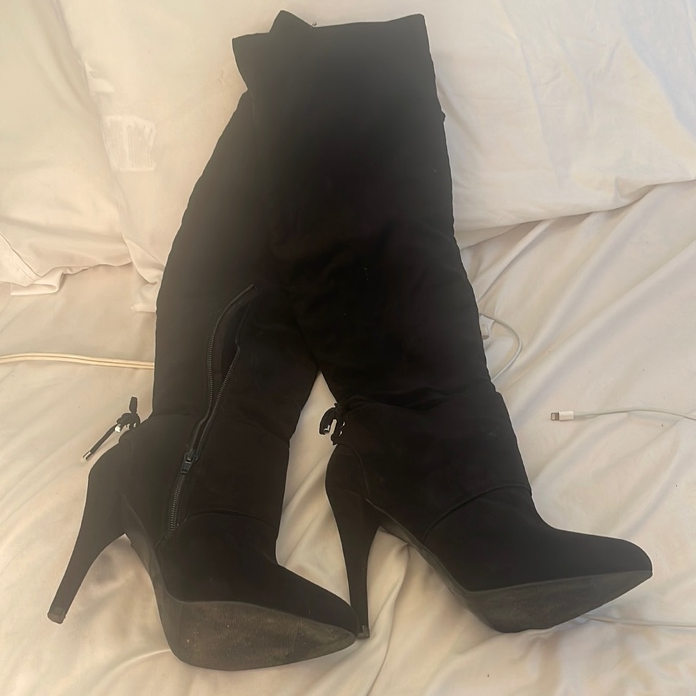 Knee high boots